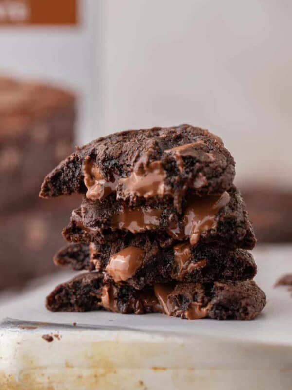 Brownie mix cookies
