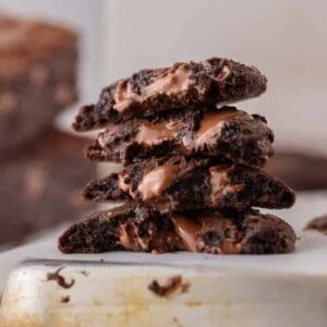 Brownie mix cookies