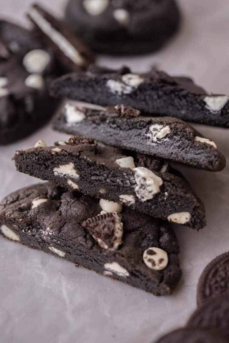 Crumbl chocolate cookies and cream cookies Lifestyle of a Foodie
