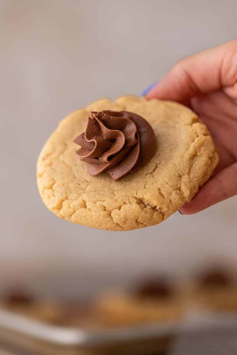 Crumbl peanut butter blossom cookies Lifestyle of a Foodie