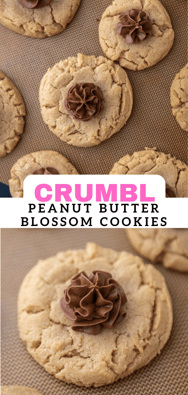 Crumbl peanut butter blossom cookies Lifestyle of a Foodie