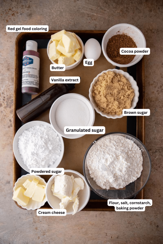 Ingredients on the counter