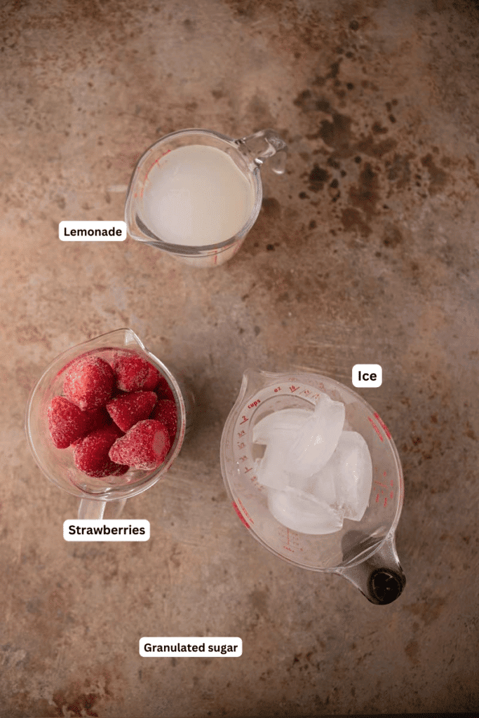 Ingredients on the counter