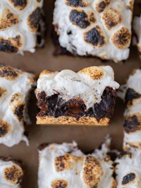 Smores brownies