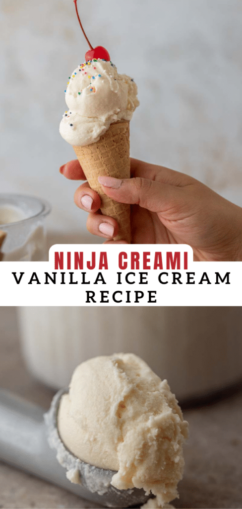 The Best Ninja Creami Vanilla Ice Cream - Lifestyle of a Foodie