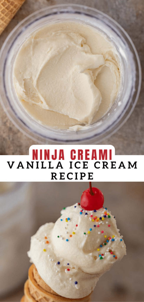 Ninja creami vanilla ice cream recipe 