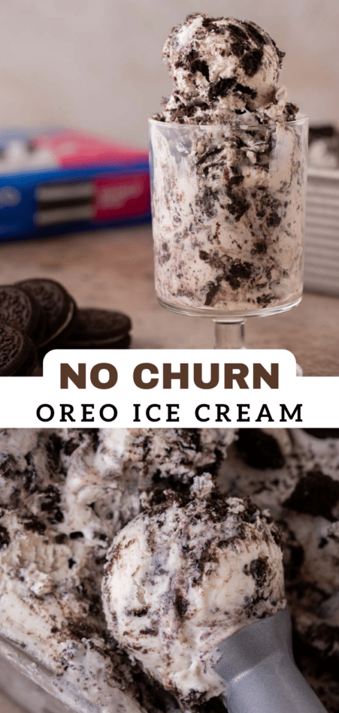 No churn Oreo ice cream 