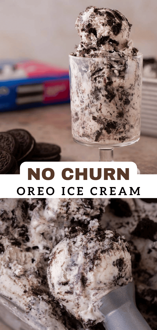 No churn Oreo ice cream - Lifestyle of a Foodie