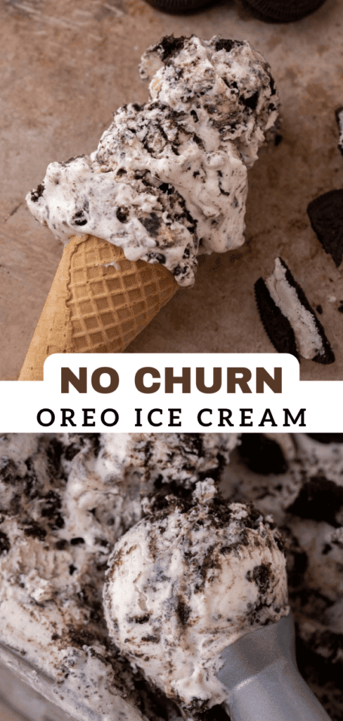 No churn Oreo ice cream 