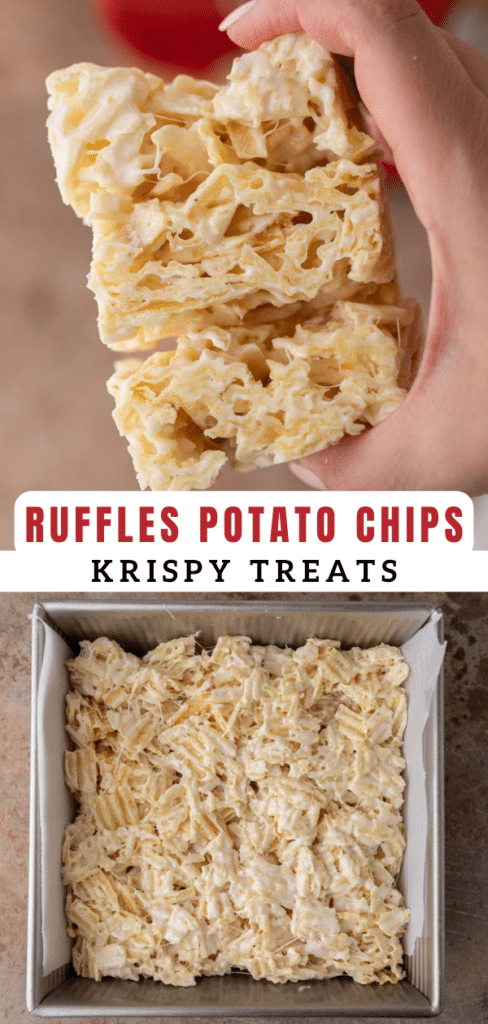 Ruffles krispy treats 