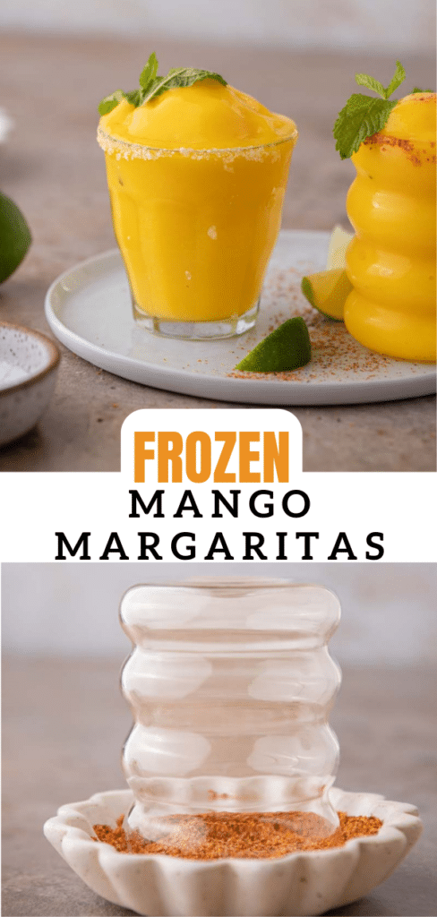 Frozen mango margarita