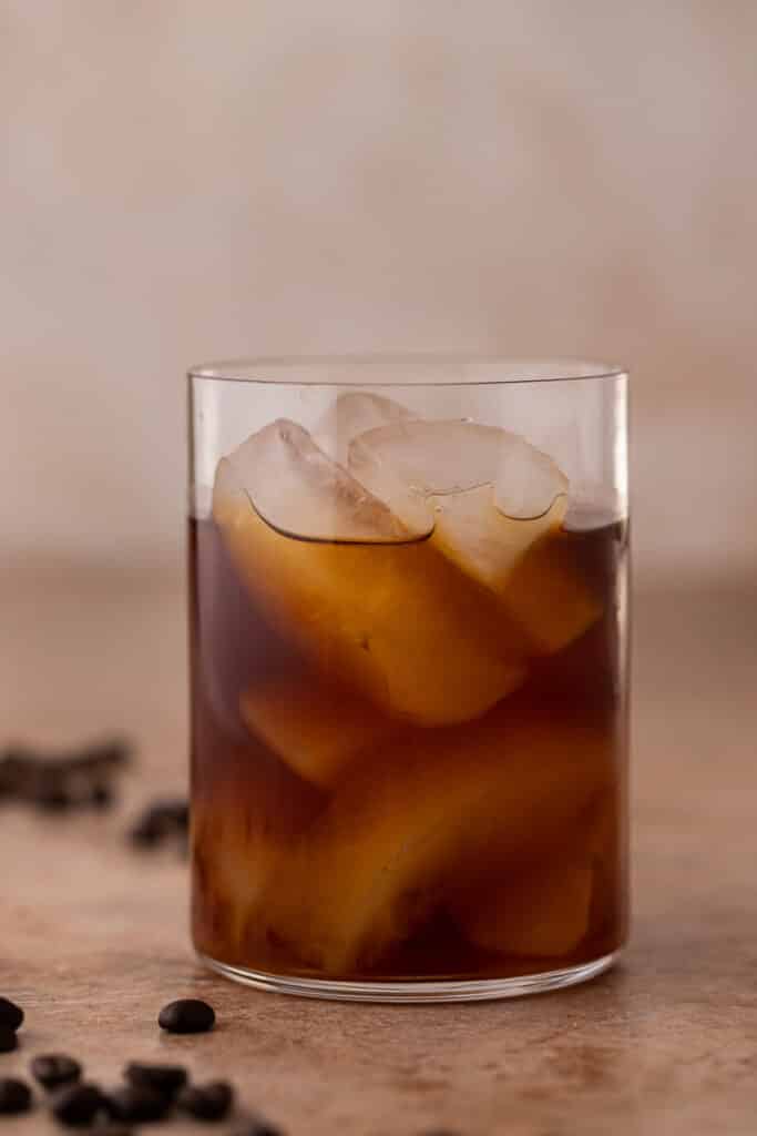Cold brew over ice
