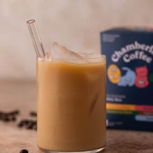 Emma Chamberlain cold brew coffee