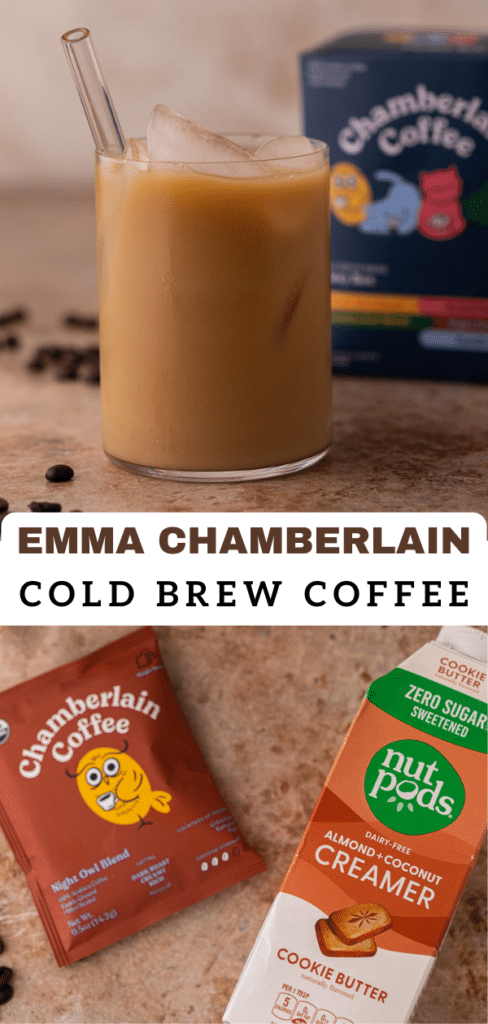 Emma Chamberlain cold brew coffee