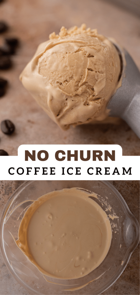 No churn coffee ice cream