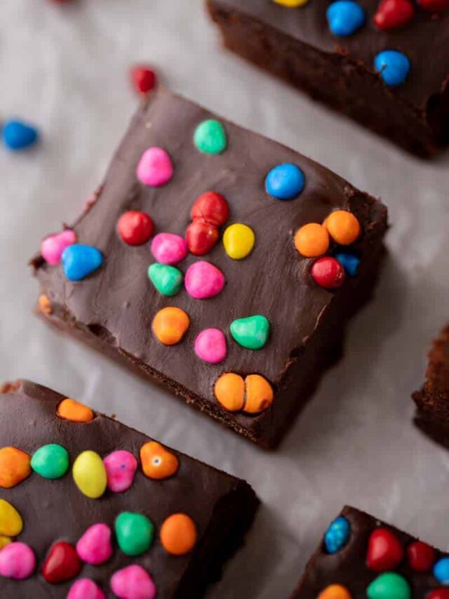 Easy Small Batch Cosmic Brownies Recipe