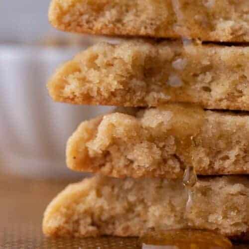 Chewy honey cookies