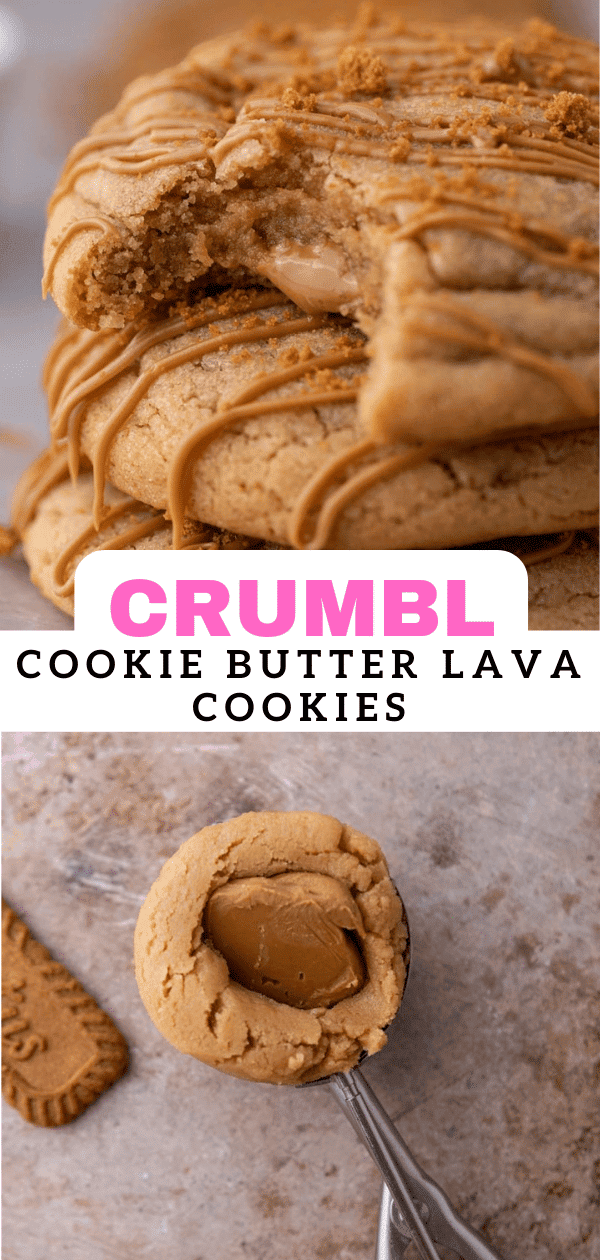 The Best Crumbl Cookie Butter Lava Cookies Lifestyle of a Foodie