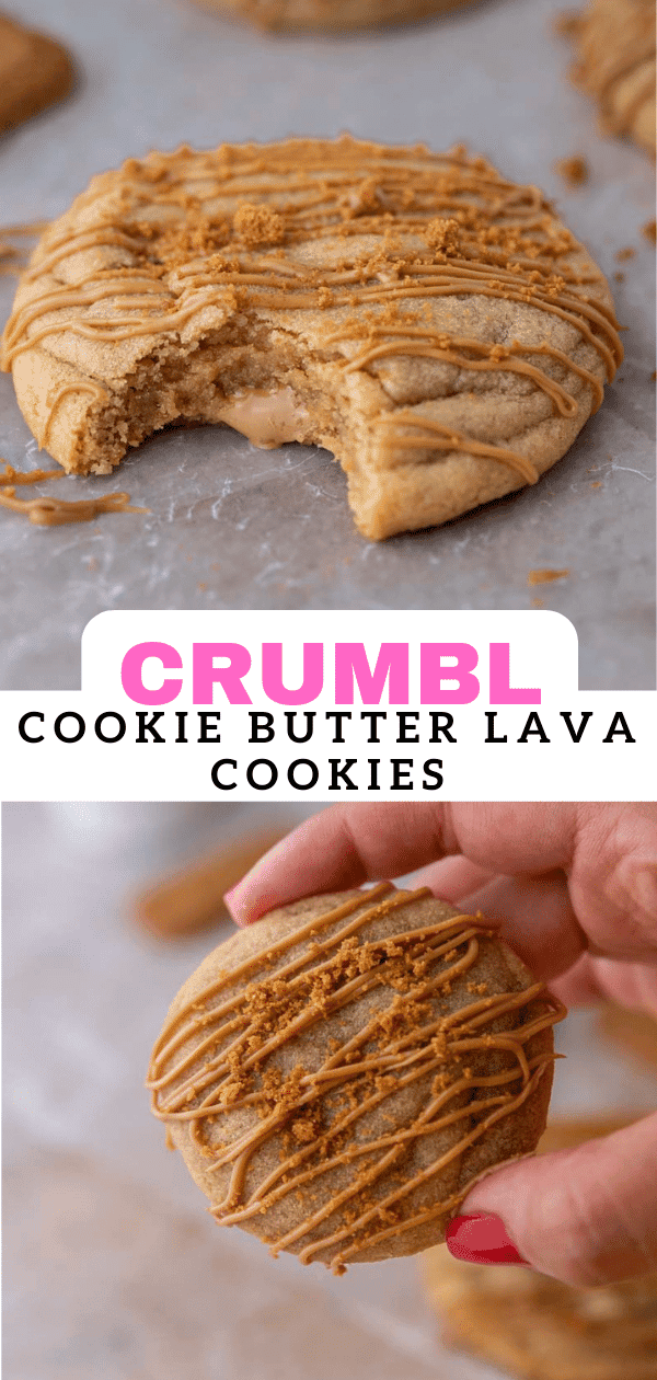 The Best Crumbl Cookie Butter Lava Cookies Lifestyle of a Foodie