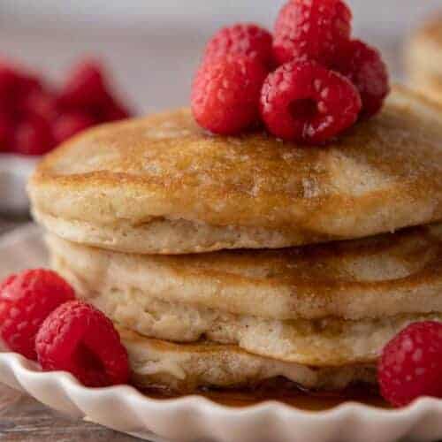 How to make homemade fluffy pancakes without milk Lifestyle of a Foodie