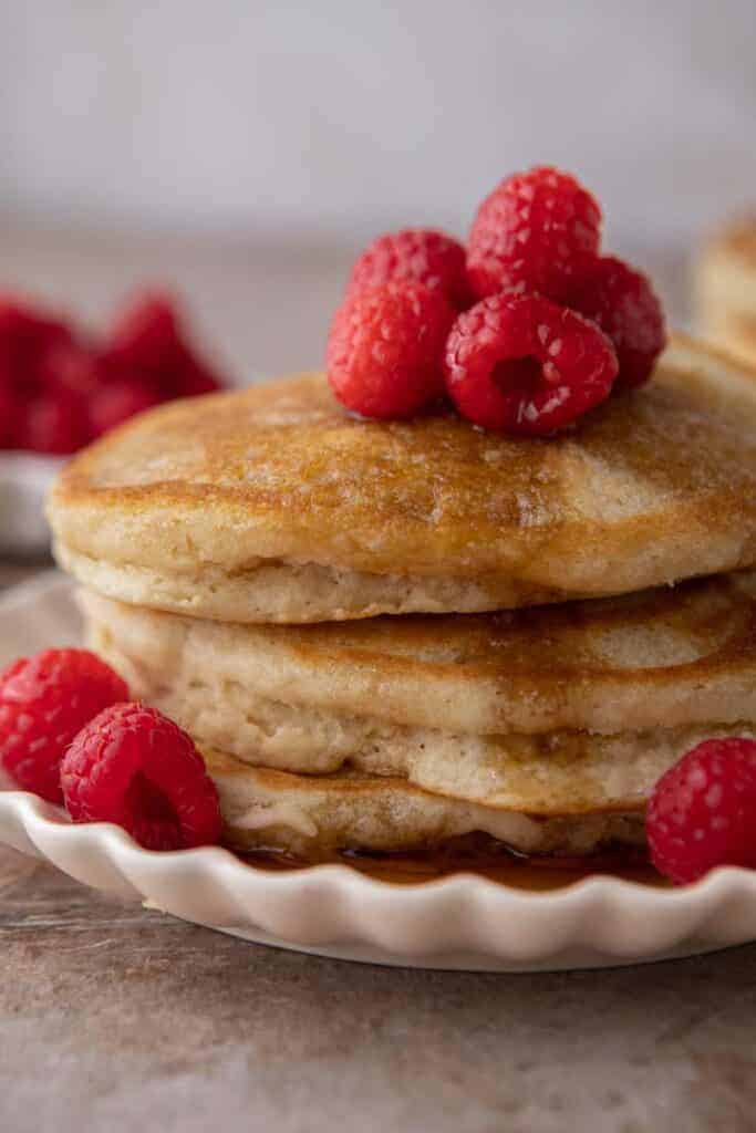 How To Make Homemade Fluffy Pancakes Without Milk Lifestyle Of A Foodie   Fluffy Pancakes Without Milk 11 683x1024 