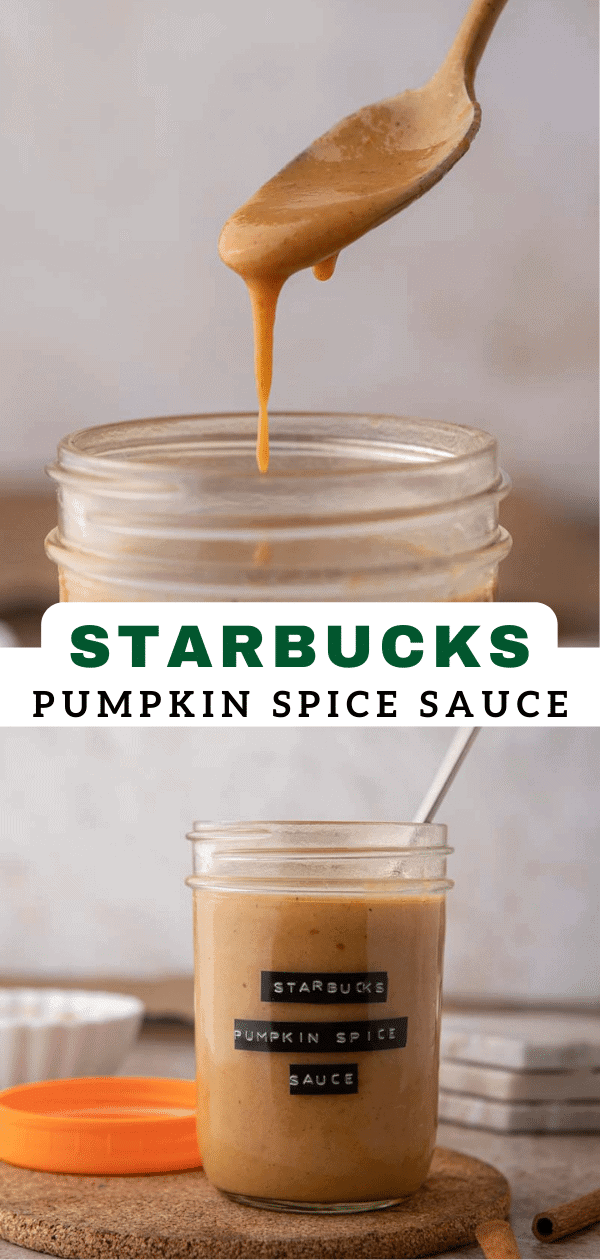 Homemade Starbucks pumpkin spice sauce for coffee recipe Lifestyle of a Foodie