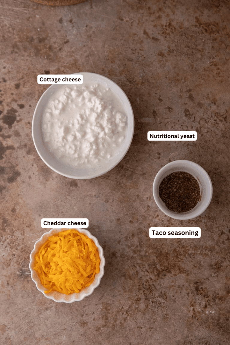 high protein Cottage Cheese Queso Viral Tiktok recipe Lifestyle of