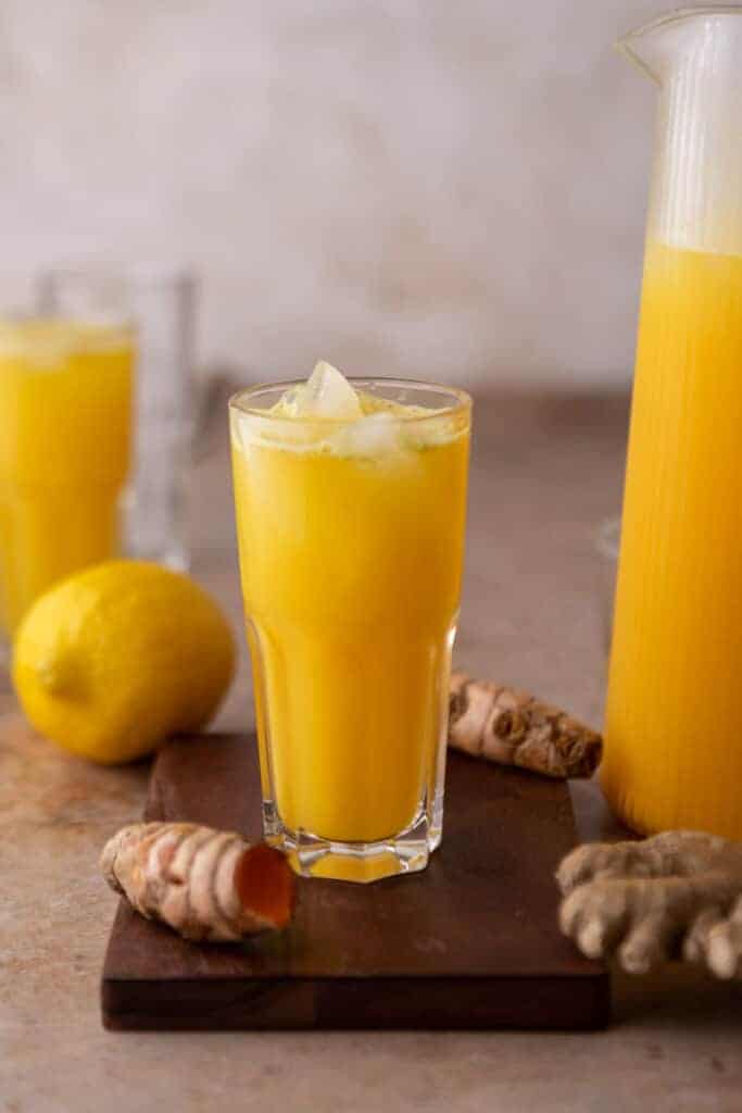 Yellow ginger turmeric tonic