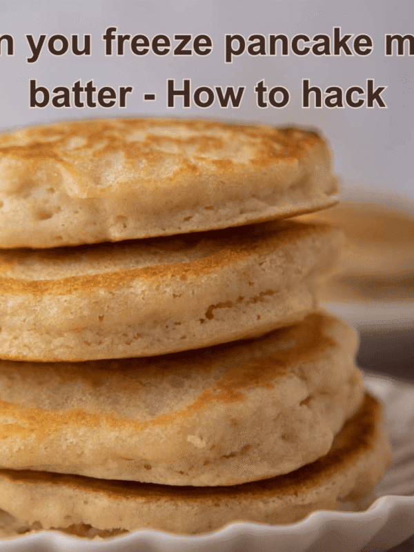 Can you freeze pancake mix batter - How to hack