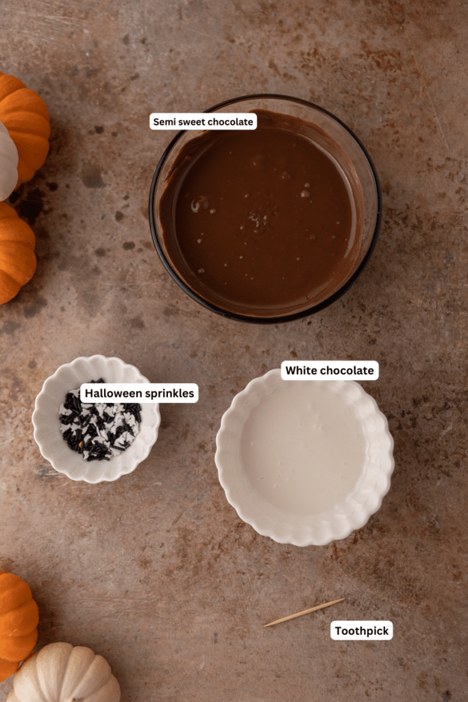 ingredients in individual bowls