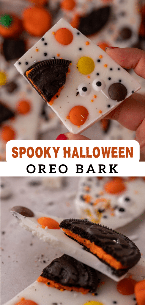 Spooky Halloween bark recipe