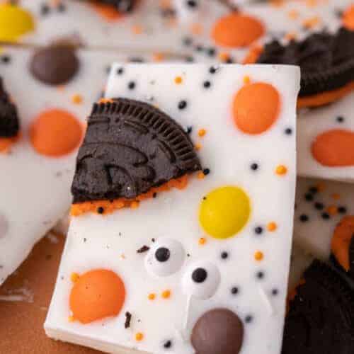 Spooky Halloween Oreo Bark