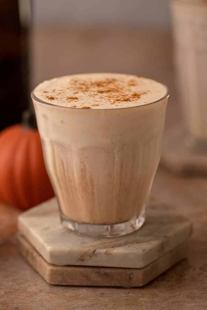 Iced Chai Latte with Pumpkin Cold Foam Recipe - Love Mischka