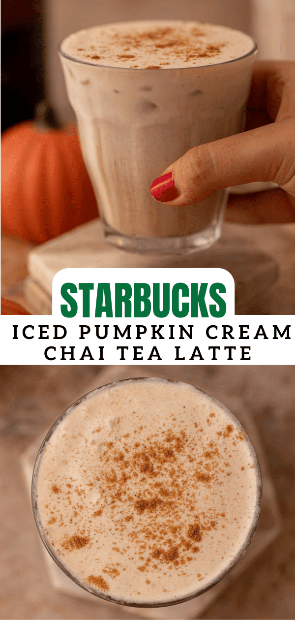 New Starbucks Iced Pumpkin Cream Chai Tea Latte Lifestyle of a Foodie