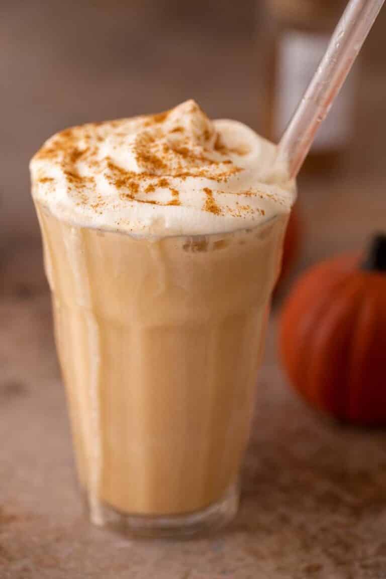 Easy Starbucks pumpkin spice frappuccino recipe Lifestyle of a Foodie