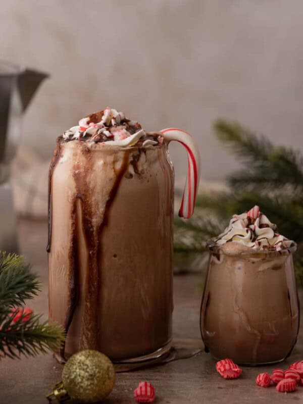 Copycat Starbucks Peppermint Mocha Frappuccino Recipe