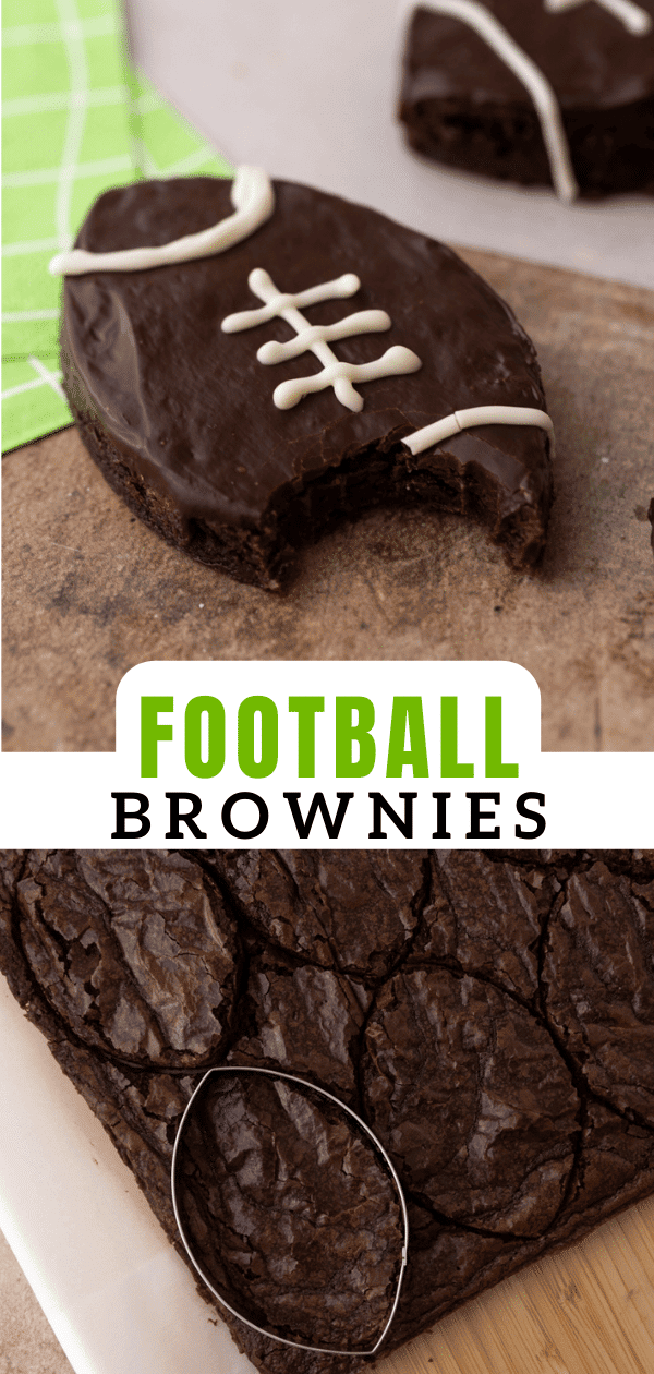 The best fudgy football brownies recipe for game day - Lifestyle of a ...