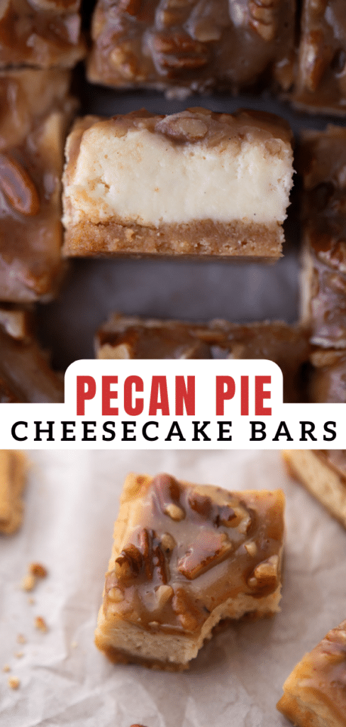 pecan pie cheesecake bars