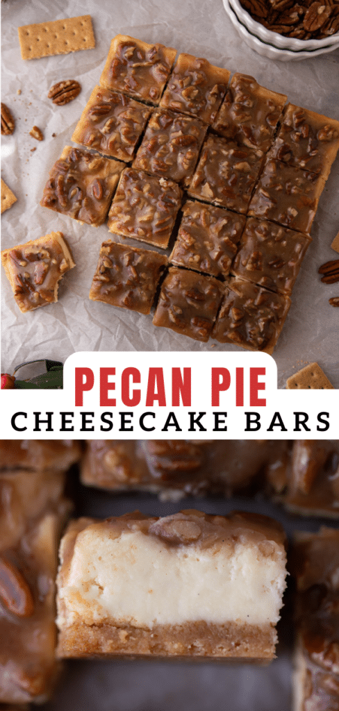 pecan pie cheesecake bars