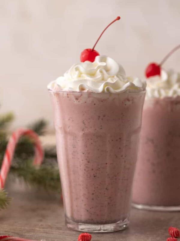 Chickfila Peppermint milkshake