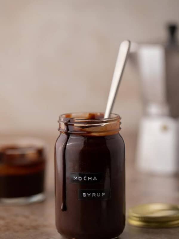 Homemade Mocha Coffee Syrup Recipe