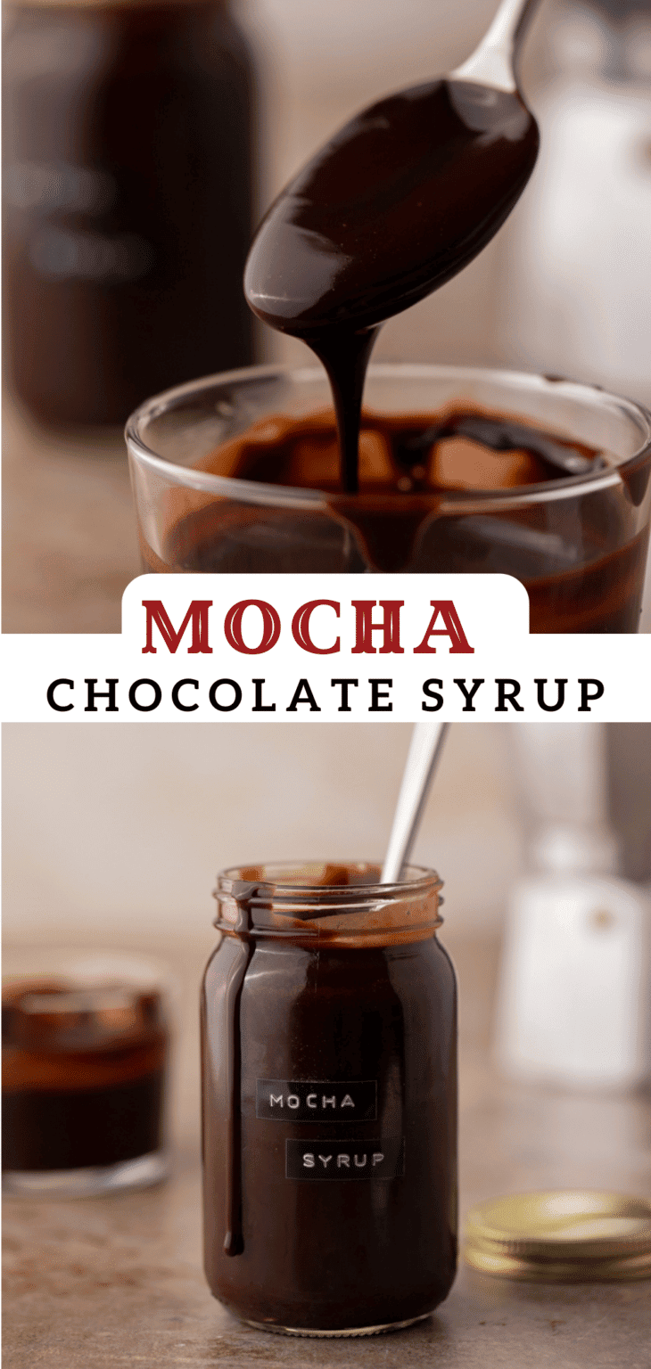 The Best Homemade Mocha Coffee Syrup Recipe - Lifestyle of a Foodie