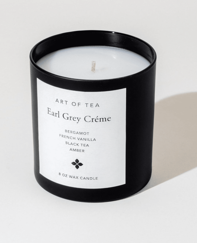 Earl grey candle