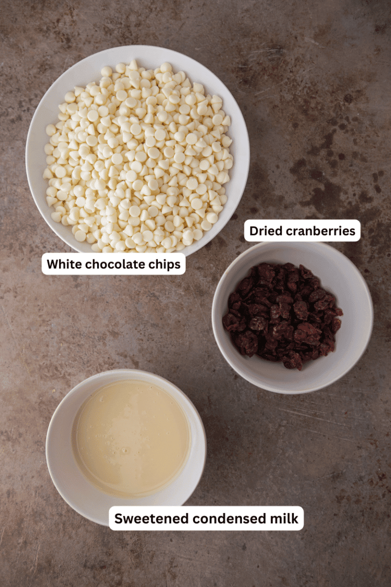 The Best Cranberry White Chocolate Fudge Recipe Lifestyle of a Foodie