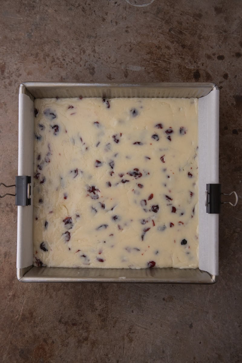 The Best Cranberry White Chocolate Fudge Recipe Lifestyle of a Foodie
