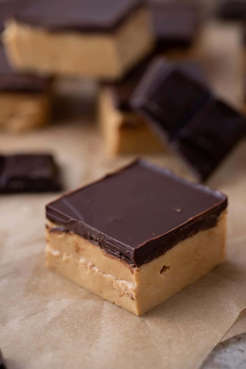 The Best Buckeye Bars Recipe NoBake Lifestyle of a Foodie