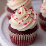 Small Batch Red Velvet Cupcakes