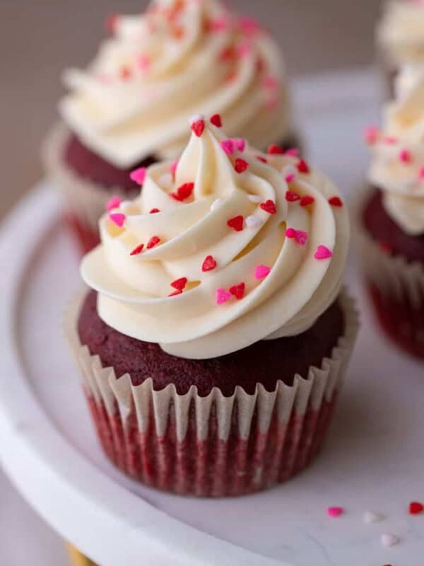 Small Batch Red Velvet Cupcakes