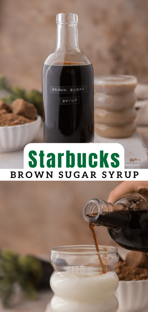 Starbucks Brown sugar syrup 