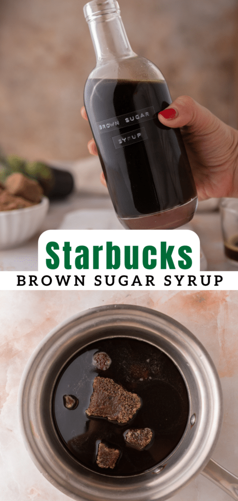 Starbucks Brown sugar syrup